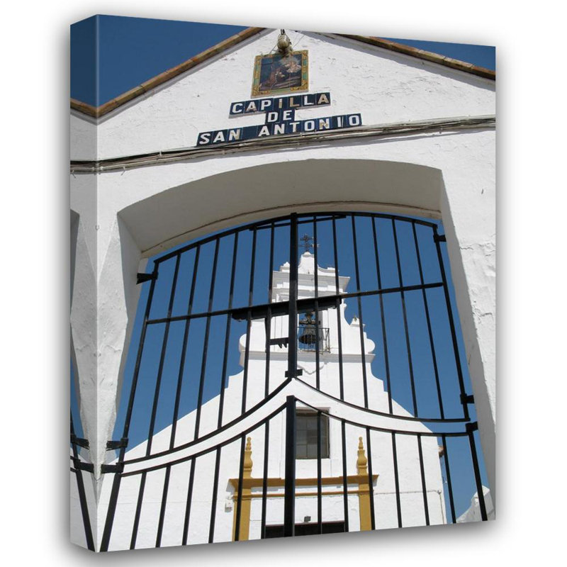Ayamonte, chapelle San Antonio, Espagne, H 24 po x l 18 po