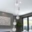 Lustre intégré à DEL réglable en hauteur et à 5 lumières Sienna-65216915