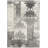 Trawick 10' Gray And Ivory Damask Shag Runner Rug-1260771323
