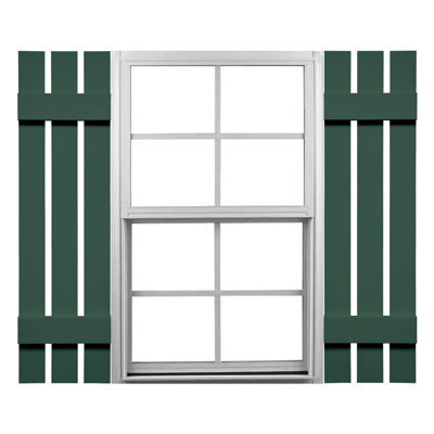 Mid-America 12'' Board & Batten Shutters