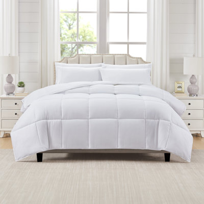 Modern Threads Down Alternative Microfiber Quilted Reversible Comforter & Duvet Insert