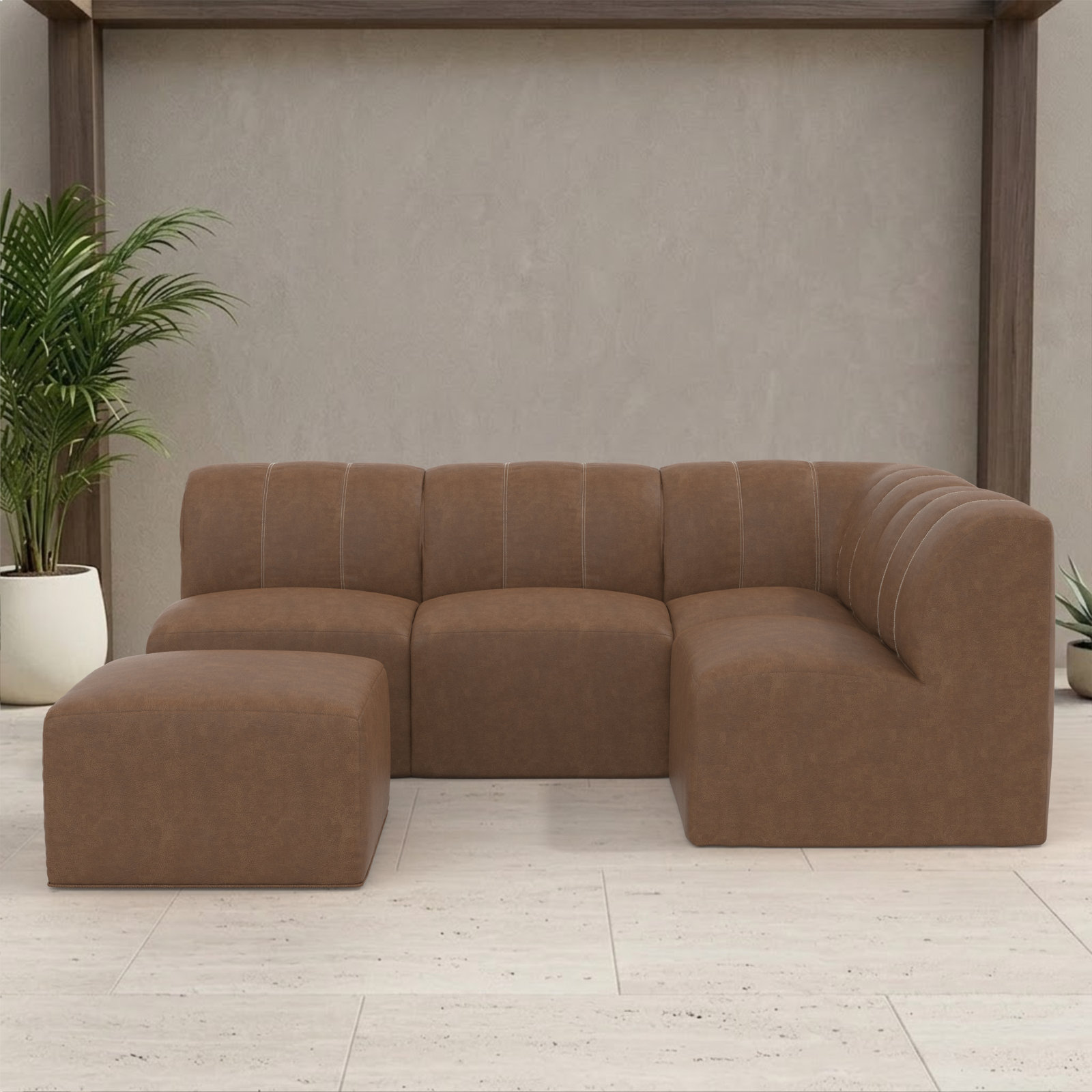 Praia 118" Patio Sectional
