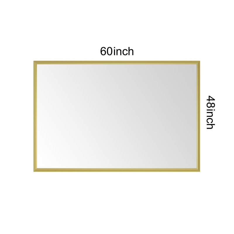 Miroir de salle de bain 60 po x 48 po