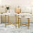 Round Coffee Table Set Of 2 21.5" & 25.5" Nesting Coffee Tables Circle End Table White