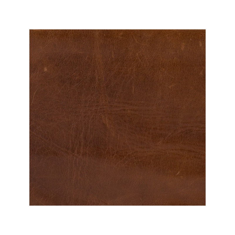 Emmett Armchair, Dakota Tobacco Genuine Leather