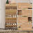 Shoe Cabinet, Shoe Storage with 3 Flip Doors, Natural Rattan Shoe Rack with Adjustable Shelf, 1 Drawer, Shoe Organizer Cabinet for Entryway-1492649944-1492649947