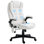 Fauteuil de bureau à massage à haut dossier avec 6 points de vibration