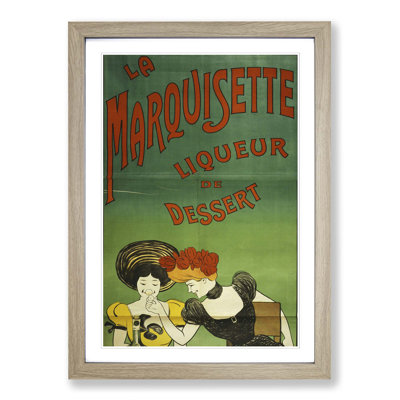 Vintage Liquor Framed Vintage Advertisement - Framed Print