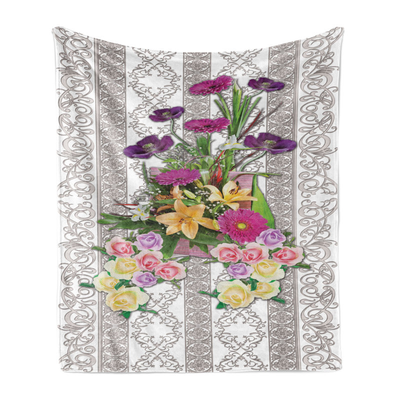 Hand Woven Throw Blanket, 60" x 80"