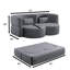 Futon convertible multifonctionnel avec canapé-lit pliant pour petits espaces-1532008401