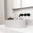 Cass 3" H Two Handle WaterSense Wall Mount Bathroom Faucet-61598638