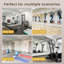 Miroirs de yoga pleine grandeur en verre trempé sans cadre avec ensemble de fixation pour home gym, yoga et studio de danse, ensemble de 2/3-2054887536-2053306241