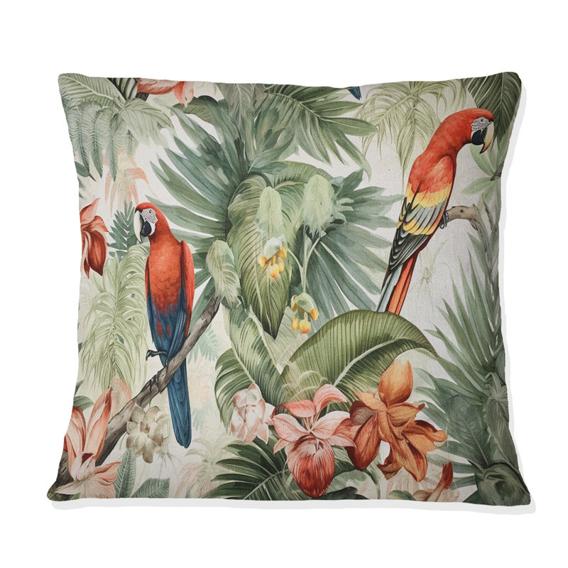 Coussin Parrot In Paradise I - Parrot