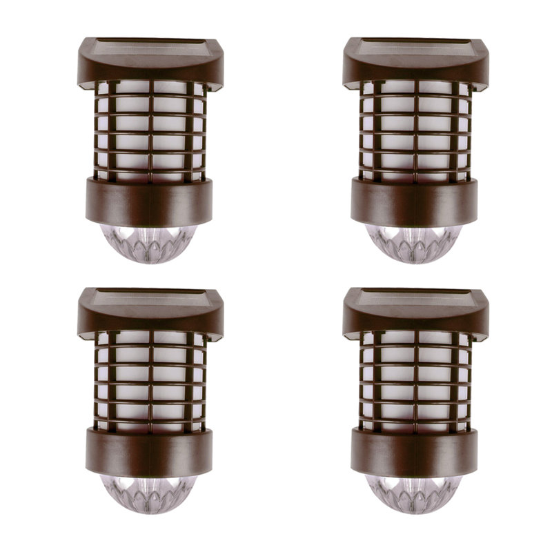 Low Voltage Solar Powered Integrated LED Fence Post Cap Light Pack