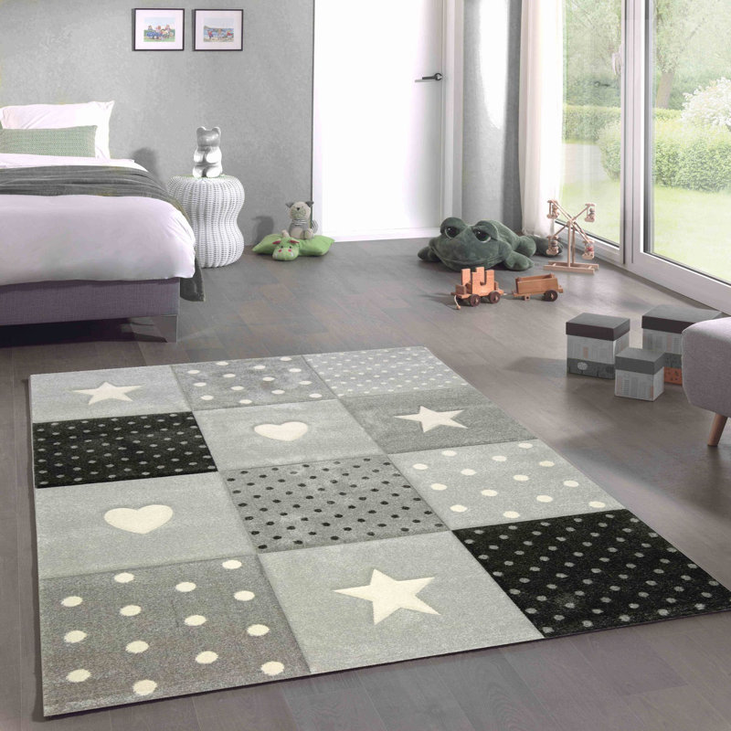 Geometric Area Rug, Rectangular 160 x 230cm