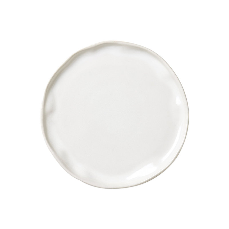 Forma Handmade Stoneware Salad/Dessert Plate, Cloud