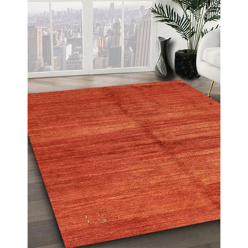 Tapis abstrait moderne 5593, Carré 8 pi