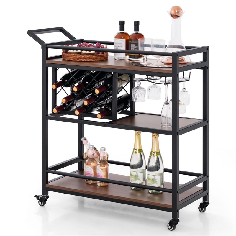 Metal Bar Cart