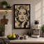 Portrait Pop Art - Wrapped Canvas-1991423151-1991423153
