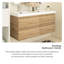 Ensemble de meuble-lavabo double 47 po Angela-97827225