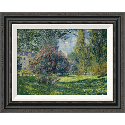 " Le Parc Monceau Paris " by Claude Monet