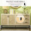 Buffet avec tiroirs et tablettes ajustables