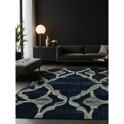 Tapis gris soyeux et moelleux