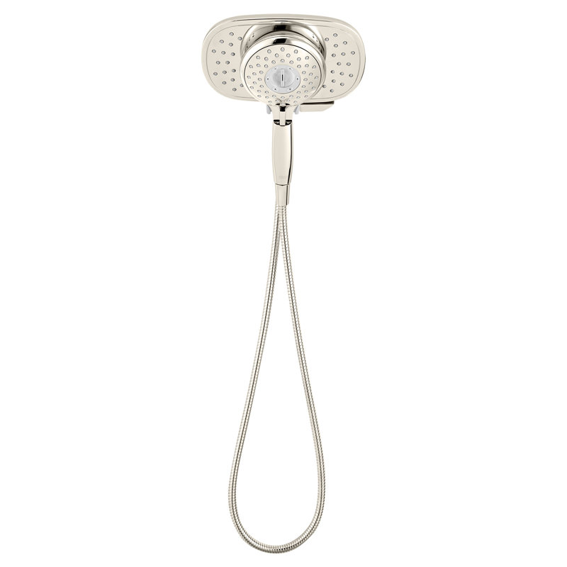 American Standard Spectra Plus Duo 4-Function 2-in-1 Shower Head, Polished Nickel, 1.8 GPM