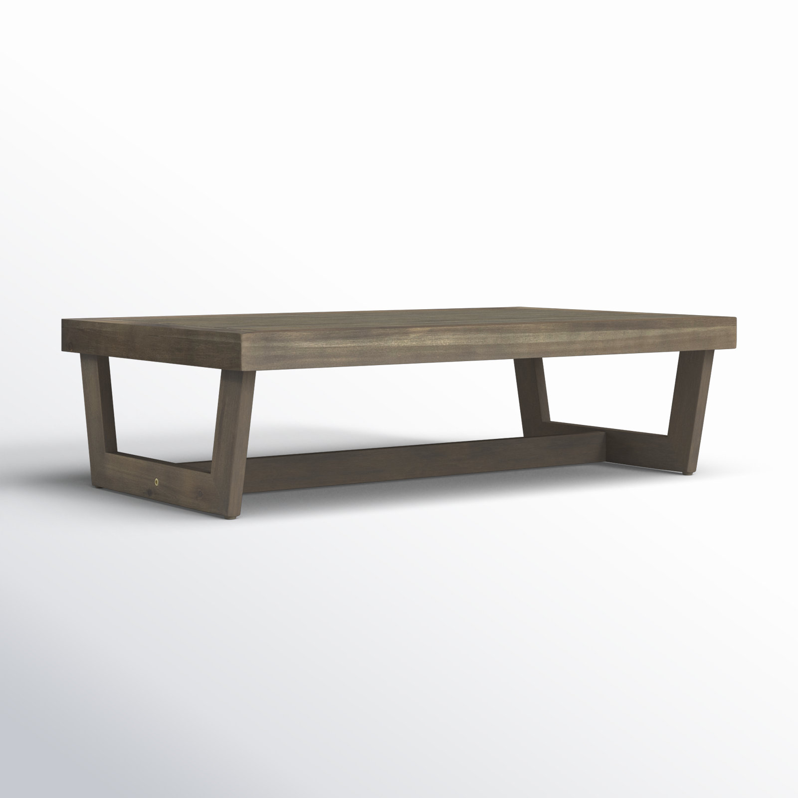 Louise 39.5'' Outdoor Coffee Table, Gray