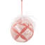 Ornements de boule de Noël D4,7 ", boules de Noël suspendues en verre pour décorations de fêtes, lot de 4