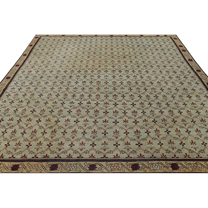 One-of-a-Kind 9’10x9’10 Hand Knotted Area Rug