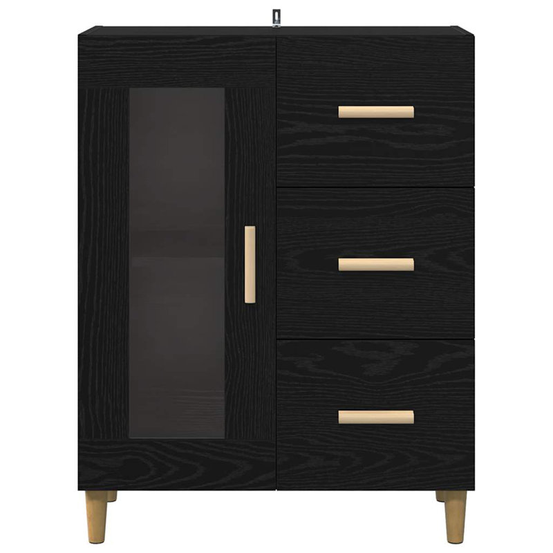 Sideboard Accent Chest, Black Oak