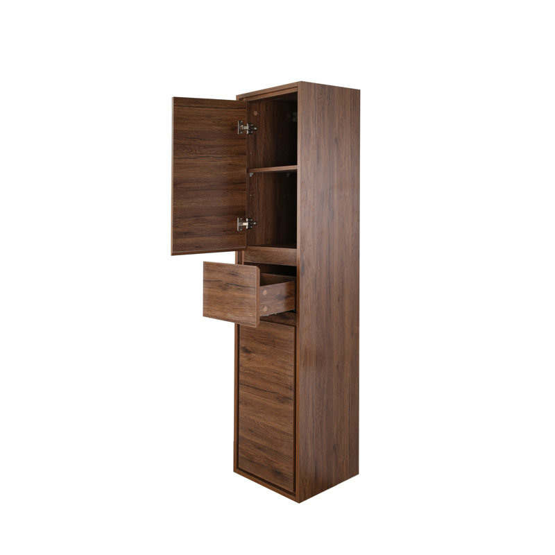 Goldstein Linen Cabinet, Rosewood