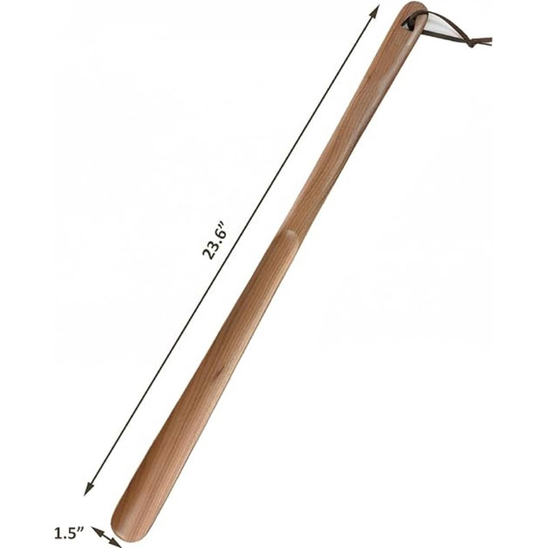 Long Handled Wooden Shoehorns