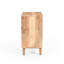 Table de chevet en bois naturel