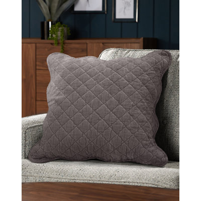 Monterra Cotton Geometric Square Cushion