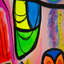 'Untitled VI' Wrapped Canvas Original Painting
