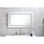 Grand miroir de salle de bain à DEL à brouillard réglable 32 po x 24 po - 3 couleurs, mémoire, intensité variable du meuble-lavabo, options de couleurs