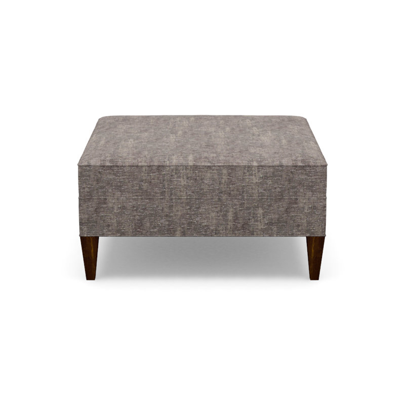 Square Ottoman, Walnut, 3906-74