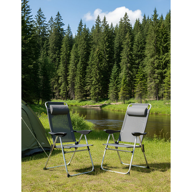 Outdoor Lounge Chair, Grey