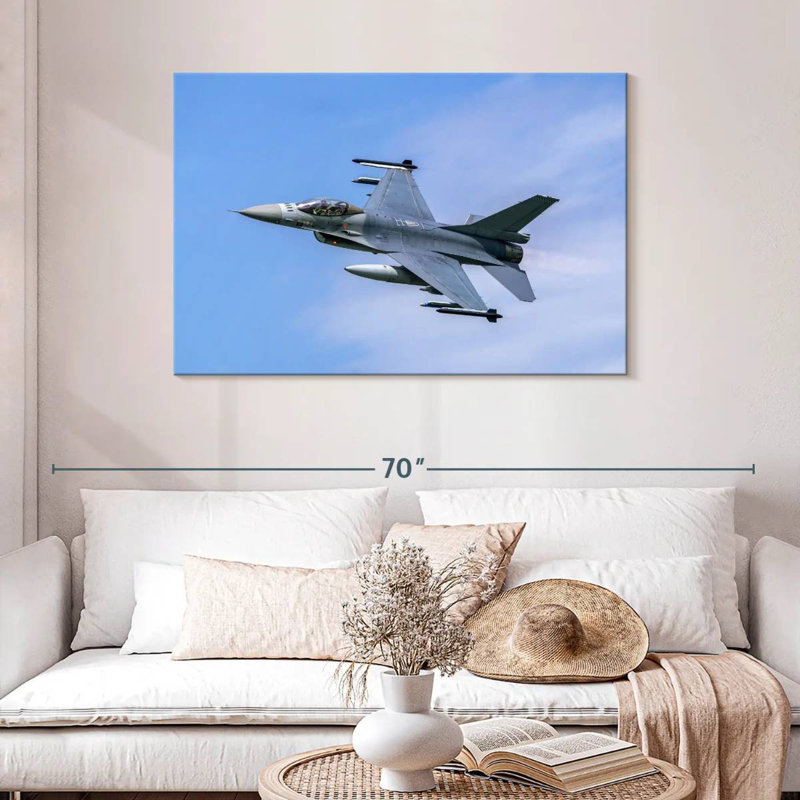 Avion de chasse Mait Royal, H 30 po x l 45 po