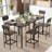 Lotte Square Patio Dining Set-265438090-217708372