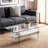 Kayley Glass Top Single Coffee Table-1922962557