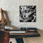  «Techno Face 4» par KIR.DART, art mural en verre acrylique-565746068