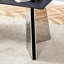 Table élégante et 6 chaises en polyuréthane blanc-151067865