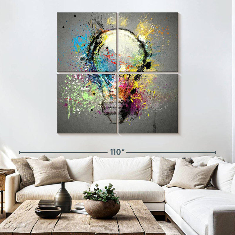 Ampoule Creative, H 74 po x l 74 po