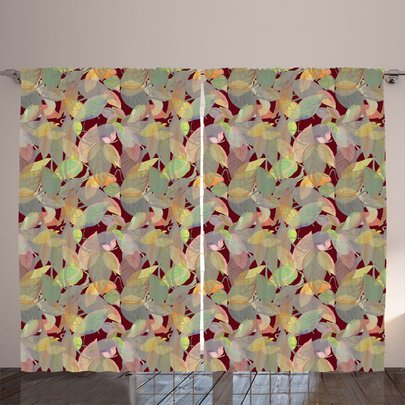 Semi Sheer Curtain Pair