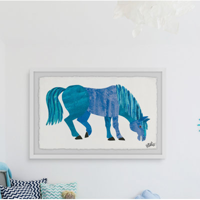 Vince Blue Horse - Painting