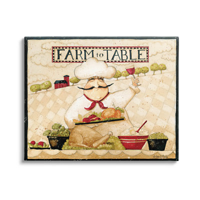 «Farm to table vintage chef repas» par Dan Dipaolo