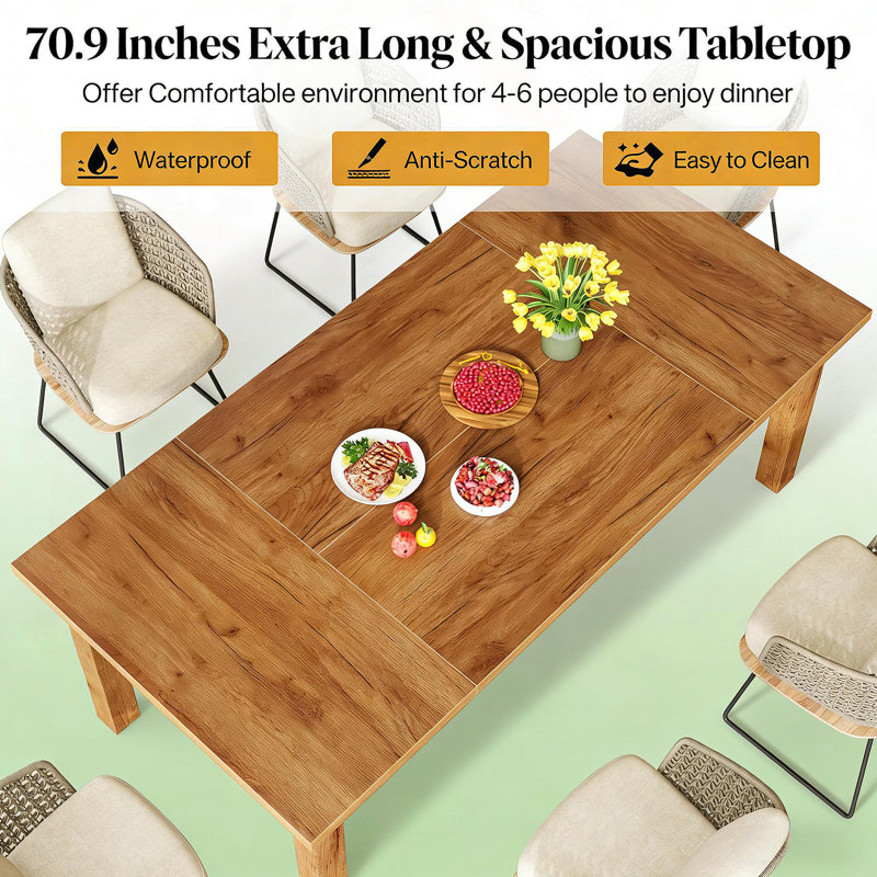 Large Kitchen Table,Dining Table,Rustic Chating Table,Coffee Table